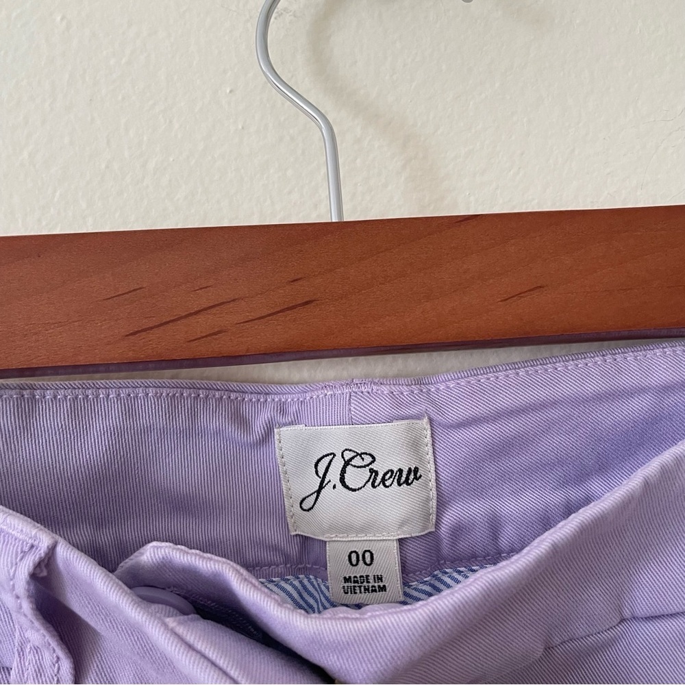 Like New J. Crew Light Purple Women's Shorts - Picture 4 of 11